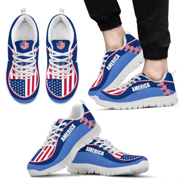 America Flag Sneakers