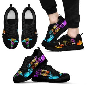 Medical Assistant Love Sneakers, Running Shoes